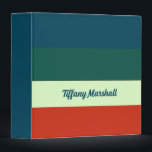 Trendy Stripes Pattern Personalised Binder<br><div class="desc">Trendy Stripes Pattern Personalized Tote Bag – a chic and versatile accessory with a modern striped design. Customize with a name or initials for a stylish,  unique touch. Perfect for everyday use,  shopping,  or gifting.</div>