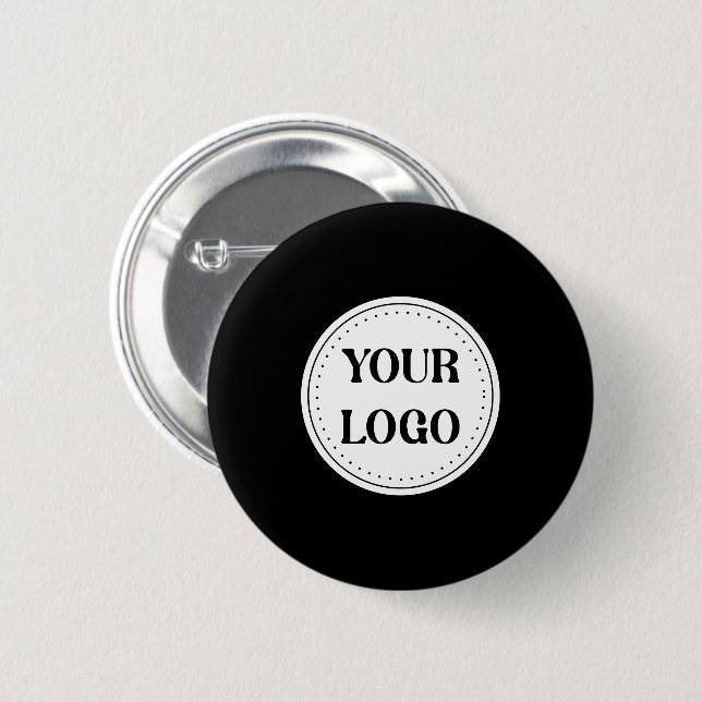 Trendy stylish & elegant branded 2 inch round button (Front & Back)