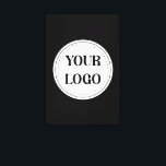 Trendy stylish & elegant branded canvas print<br><div class="desc">This design is accessible to all. Feel free to customize the logo,  images,  text,  and colours according to your preferences. Thank you very much.</div>