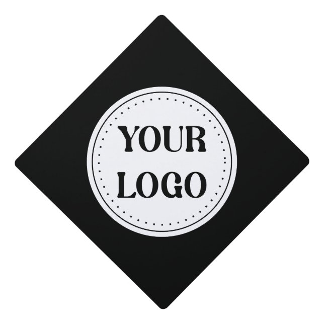 Trendy stylish & elegant branded graduation cap topper (Front)