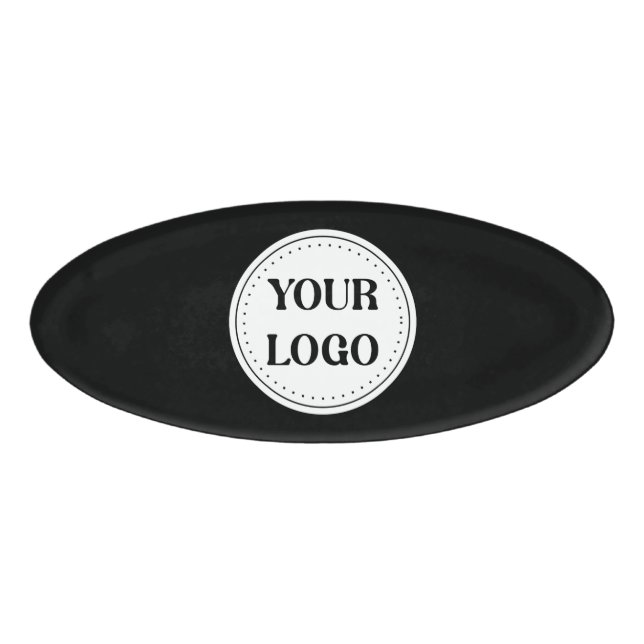 Trendy stylish & elegant branded name tag (Front)