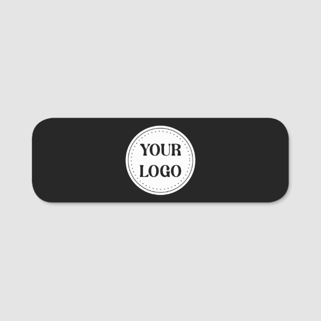 Trendy stylish & elegant branded name tag (Front)