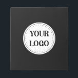 Trendy stylish & elegant branded notepad<br><div class="desc">This design is accessible to all. Feel free to customize the logo, images, text, and colours according to your preferences. Thank you very much.</div>