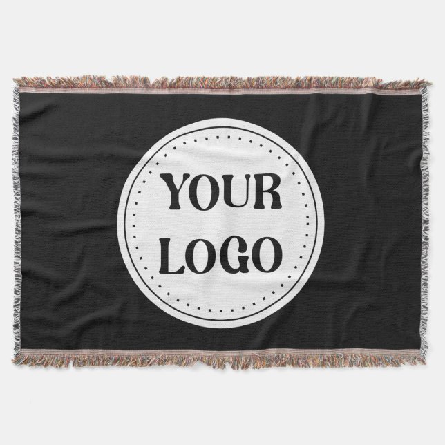 Trendy stylish & elegant branded throw blanket (Front)