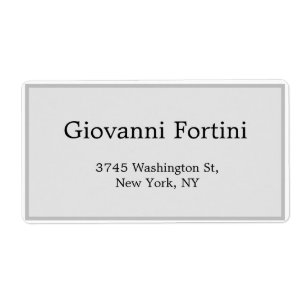 Trendy Stylish Grey Plain Elegant Modern