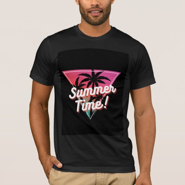 Trendy Summer T-Shirt for Men (Front)