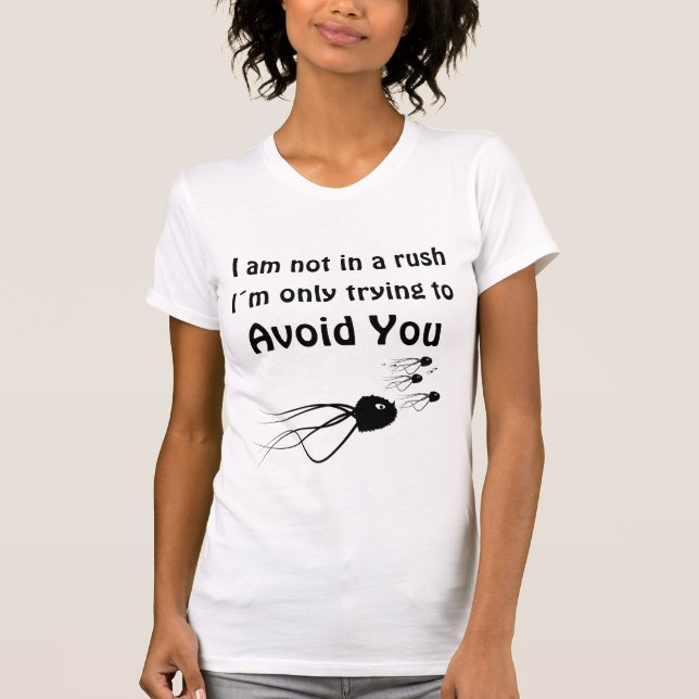 Trendy Tee with Funny and Savage Typography (Front)