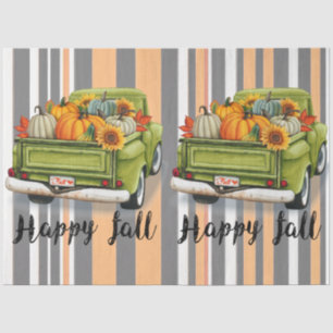 Trendy Thanksgiving Beautiful Autumn Collection Tissue Paper