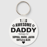 Trendy This Awesome Daddy Belongs To Father's Day