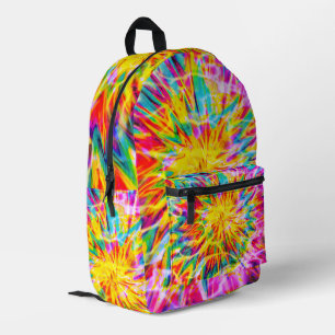 Trendy Tie Dye Printed Backpack