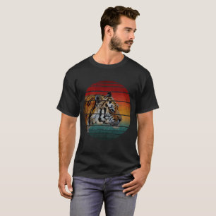 trendy Tiger Retro Vintage Cat Gifts T-Shirt