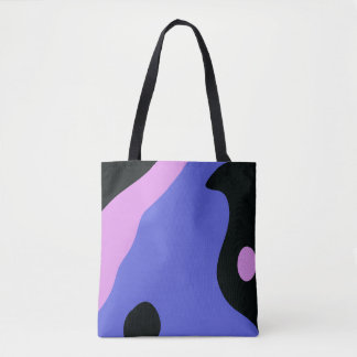 Trendy Tote Bag | Aura Black by AdzSpirit