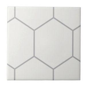 Trendy Traditional Classic Hexagon Pattern   Tile