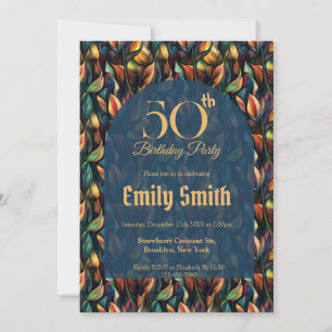 Trendy Tulip Luxury Nature-Inspired Parties Invitation