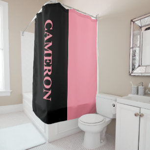 Trendy Two Colours   Name   Black and Salmon Pink