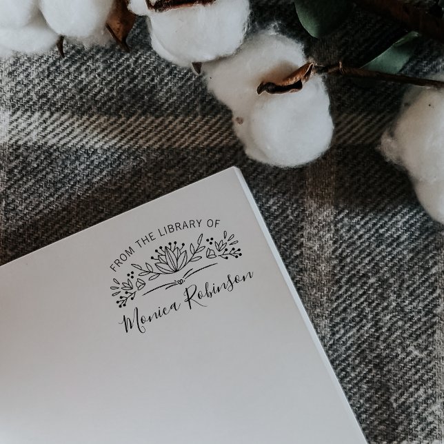 Trendy Typography Botanical From The Library Of Rubber Stamp (Creator Uploaded)