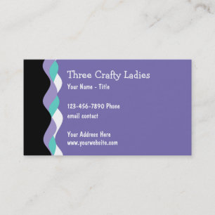 Trendy Unique Craft Store  Business Card