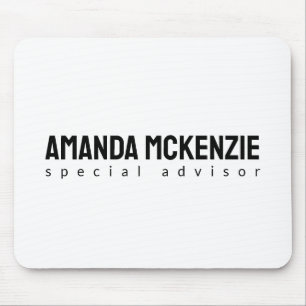 Trendy Unique Creative Minimalist Design Mouse Pad