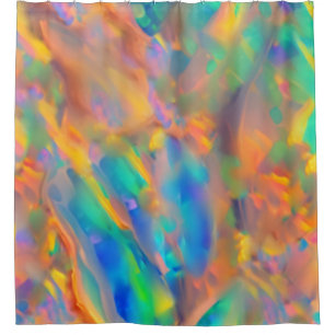 Trendy Unique faux holographic opal
