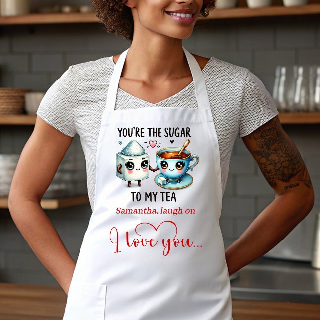Trendy Valentine Funny Food Apron Personalized (Trendy Valentine Funny Food Apron Personalized)