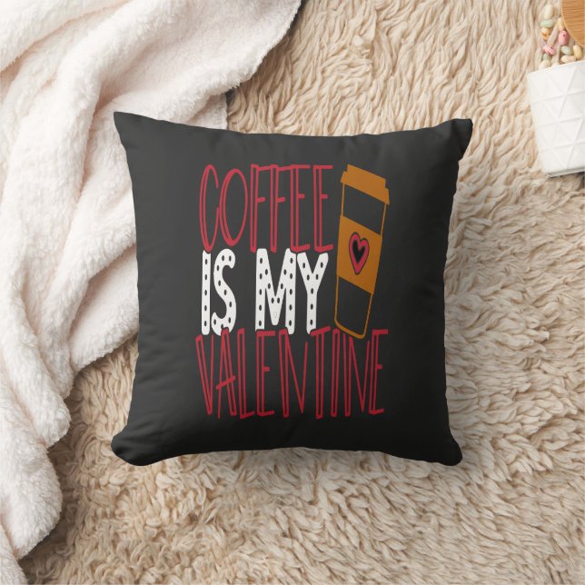 Trendy Valentine's Day Throw Pillow (Blanket)