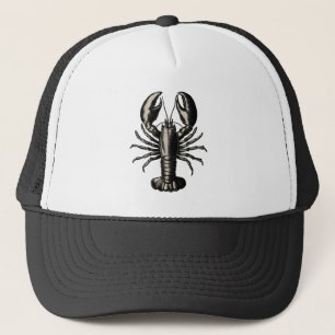 Trendy  vintage Lobster  Trucker Hat