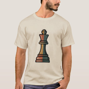 Trendy Vintage Queen Chess Pieces Chess Lover      T-Shirt