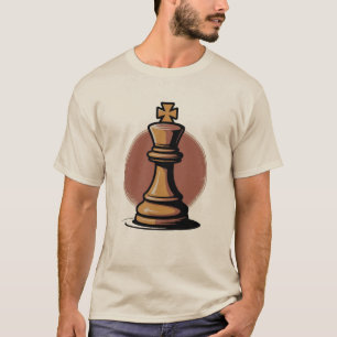 Trendy Vintage Queen Chess Pieces Chess Lover      T-Shirt