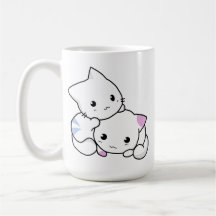 Trendy Whiskers: Love Cat Mug