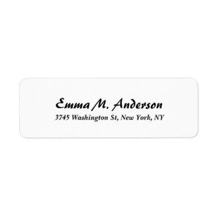 Trendy White Classical Professional Elegant Script
