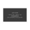 Trendy White Glitter Bokeh Stylish Black Plaque