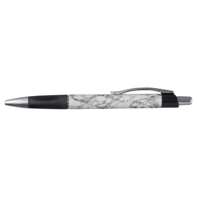 Trendy White Marble Stone - Modern Pen (Top)