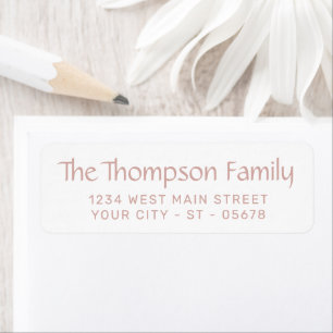 Trendy White Simple Chic Styled Typography Script