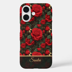 Trendy Wife Gift Gardenias Flower Name iPhone 16 Case
