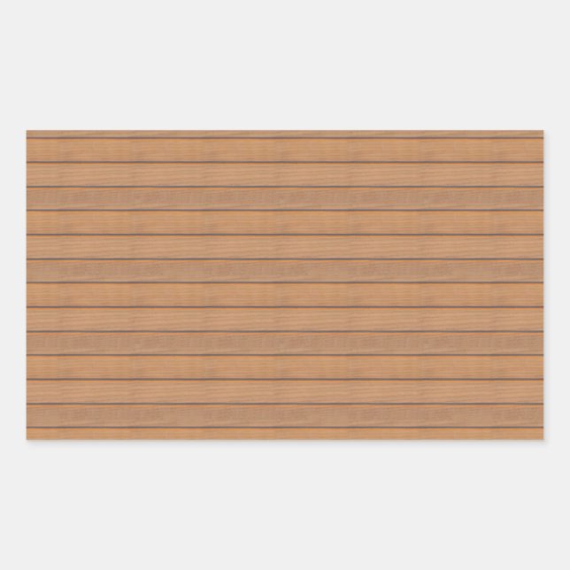 Trendy Wood Custom Blank Nature Elegant Template Sticker (Front)