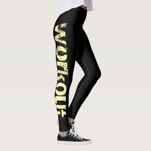 Trendy workout leggings for sports fitness gym