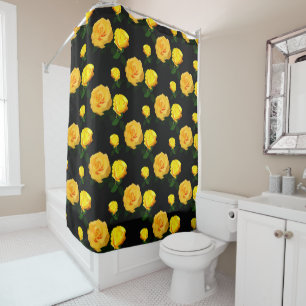 trendy yellow floral  