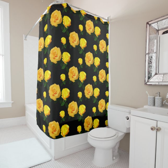 trendy yellow floral   (In Situ)