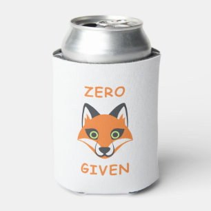Trendy Zero Fox Given phrase Emoji Cartoon Can Cooler