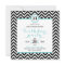Trendy Zigzag Chevron Birthday Party Invitation