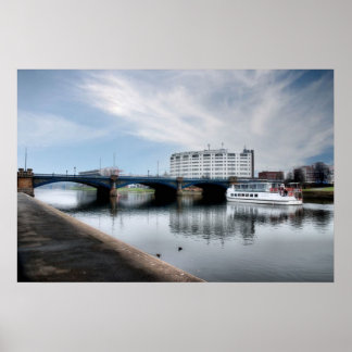 Trent Bridge, Nottingham UK Poster