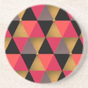 Trent Colour Coral ,rose,ambra, Coaster