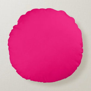 Trent Colour pink ,rose, Round Pillow