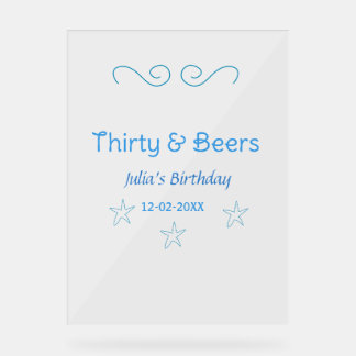 trente et bières étoile bleue espagnol nom d'anniv