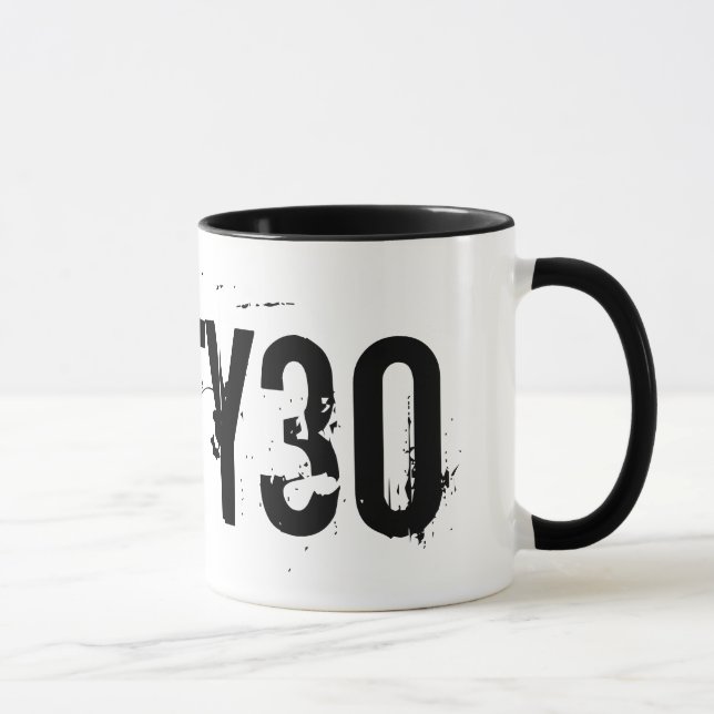 Trente sales 30ème tasse de l'anniversaire (Droite)