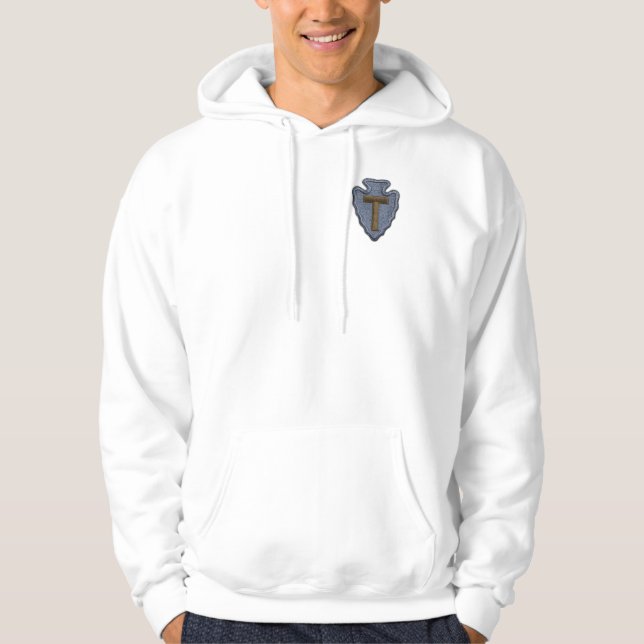 trente-sixième sweat - shirt à capuche de (Devant)