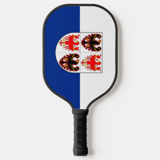 Trentino Alto Adige flag (Italian region) Pickleball Paddle