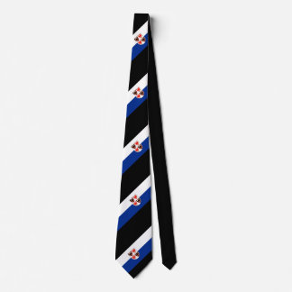 Trentino-Alto Adige striped flag Tie