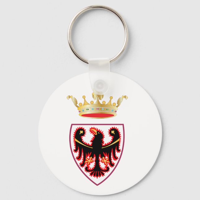 Trentino (Italy) Coat of Arms Keychain (Front)
