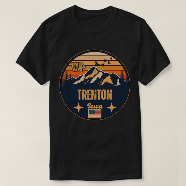 Trenton, Iowa T-Shirt (Design Front)
